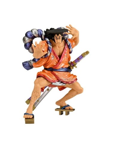 Figura banpresto one piece king of artist kouzuki oden special ver. 17cm