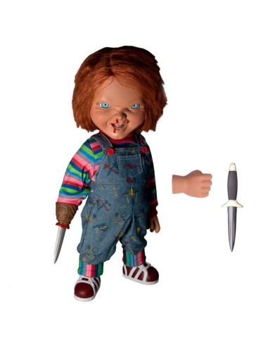 Figura mezco toys chucky talking menacing 38 cm