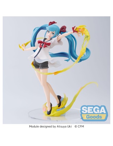 Hatsune miku mega 39's shiny t.r ver. fig. 22 cm hatsune miku  project diva figurizma