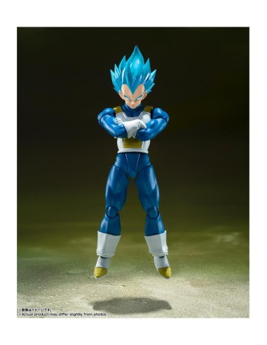 Figura tamashii nations dragon ball super saiyan god super saiyan vegeta - unwavering saiyan pride