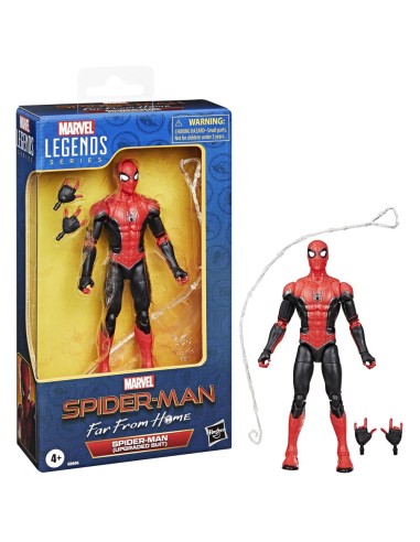 Figura hasbro marvel legends series spider - man far from home