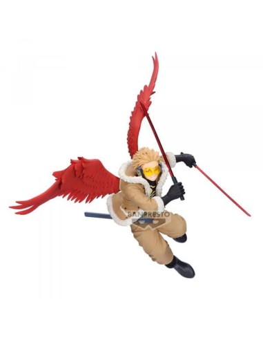 Figura banpresto my hero academia the amazing heroes plus hawks 12cm