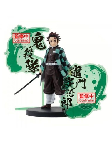 Figura banpresto demon slayer kimetsu no yaiba ex tanjiro kamado 15cm