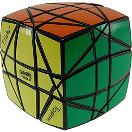 Cubo rubik calvin"s hexaminx negro