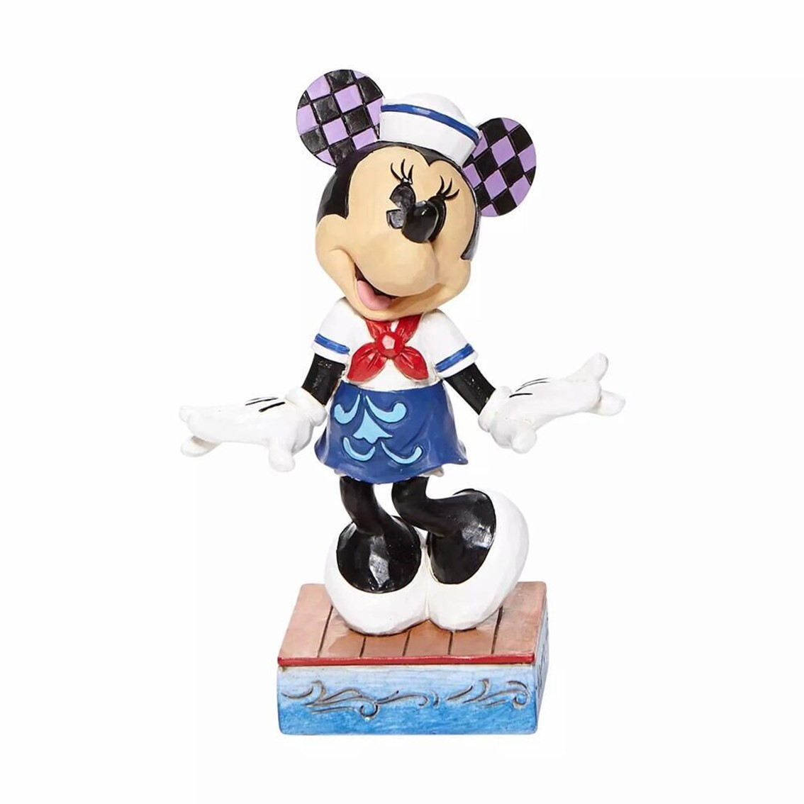 Figura enesco disney minnie posando marinero