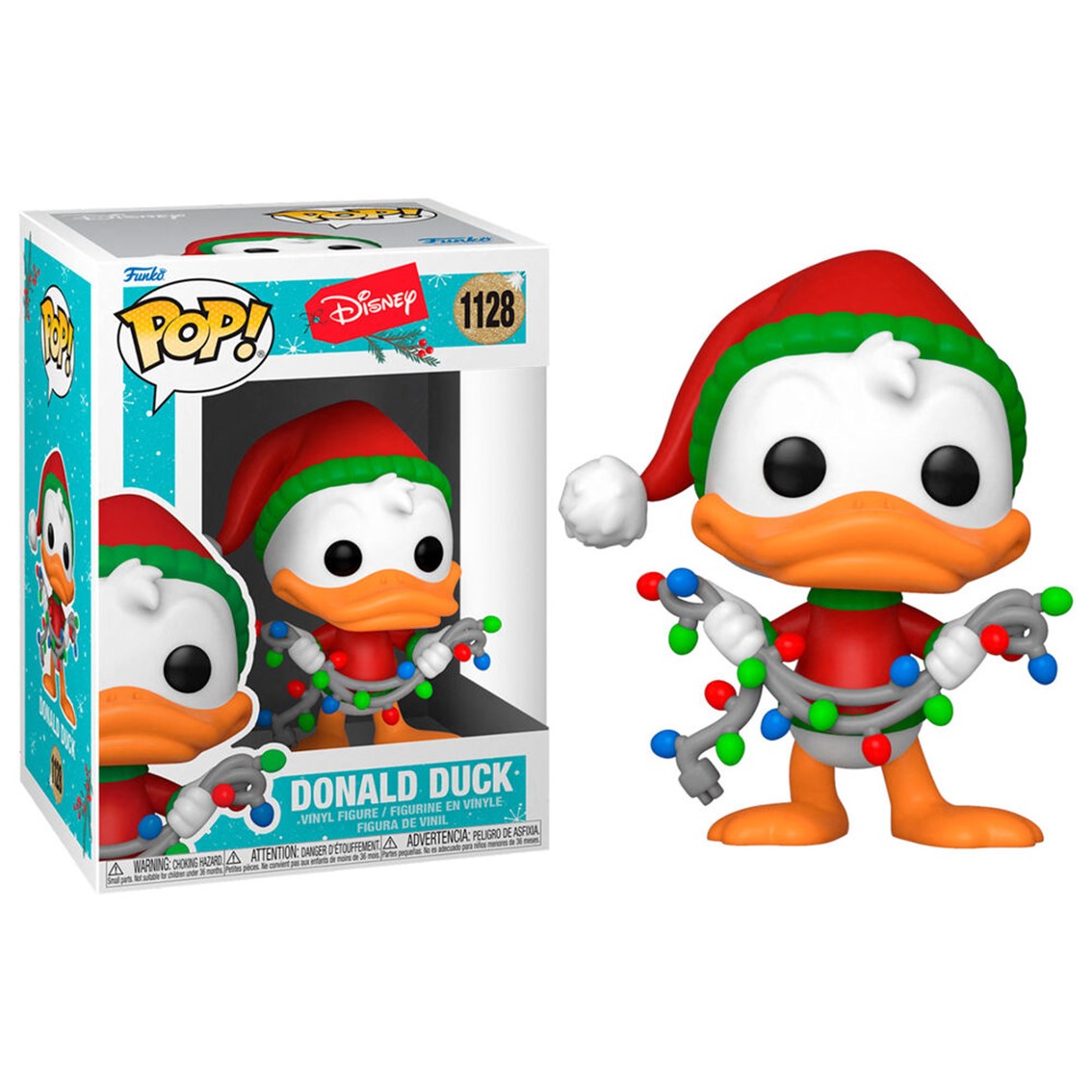 Funko pop disney edicion navideña donald