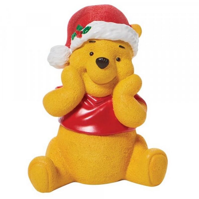 Figura enesco disney navidad winnie the