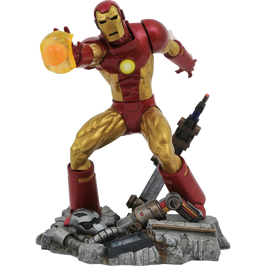 Figura diamond collection gallery marvel iron