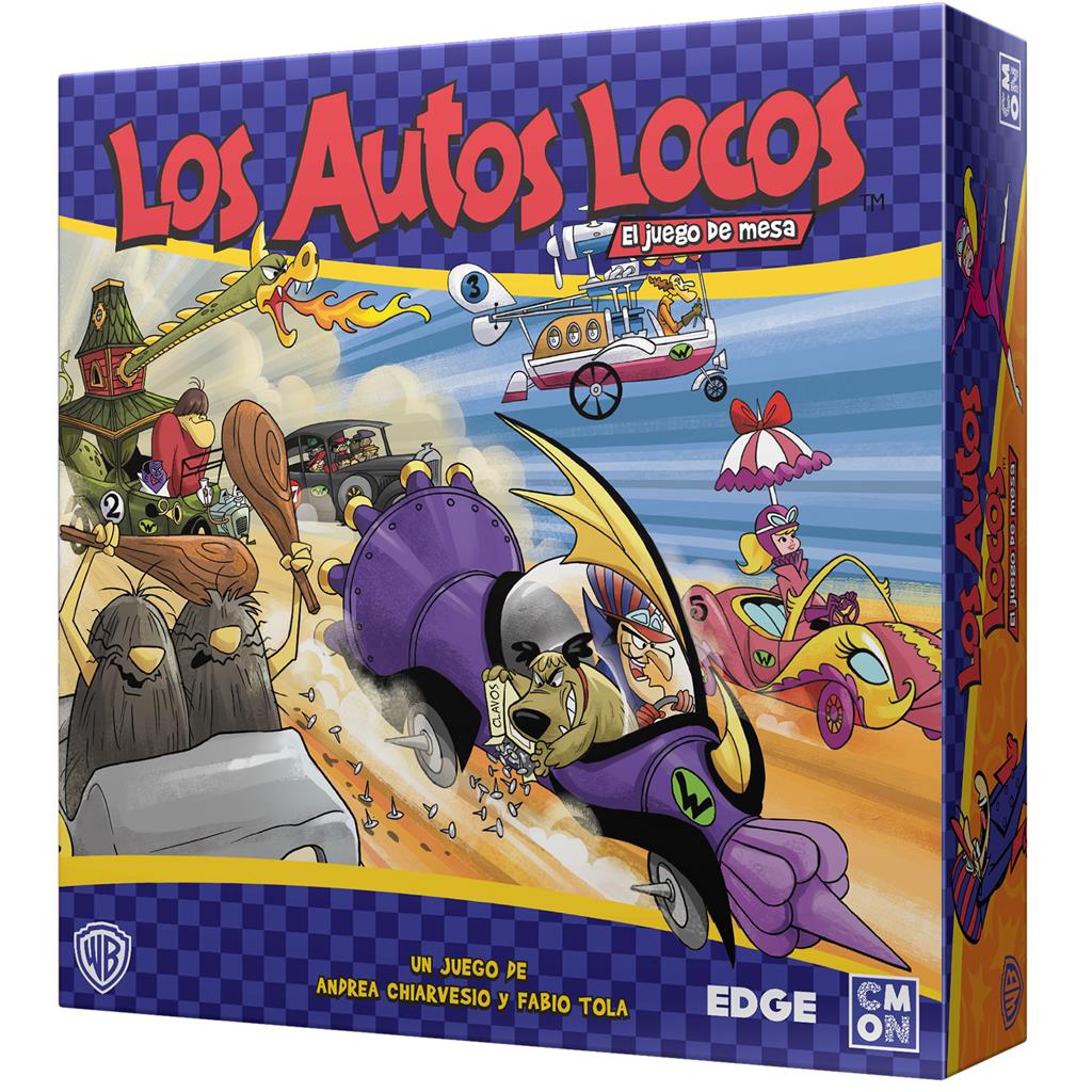 Juego mesa los autos locos pegi