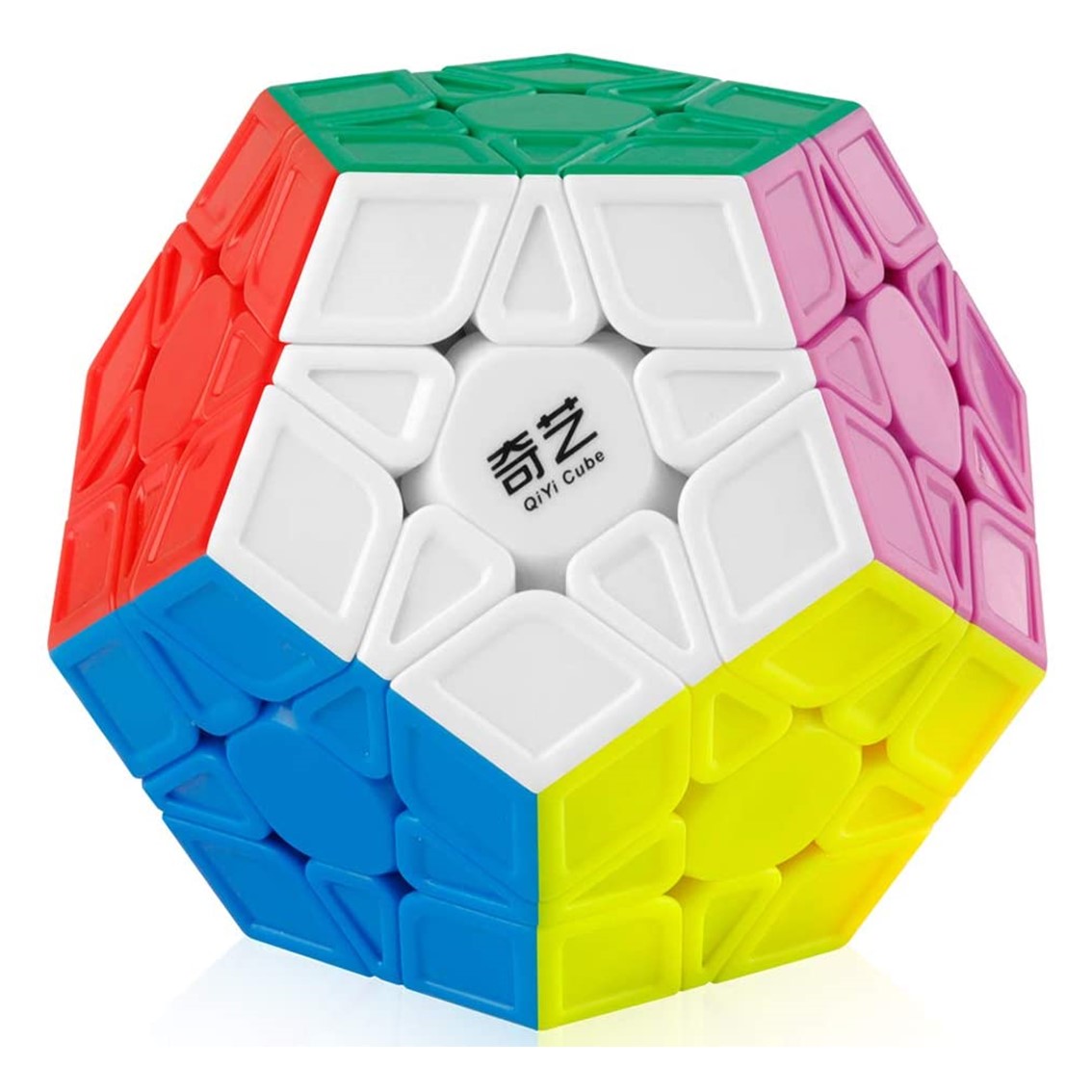 Cubo rubik qiyi qiheng megaminx stickerless