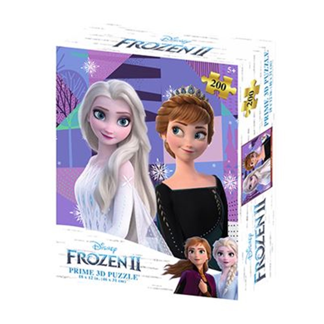 Puzzle lenticular prime 3d disney frozen