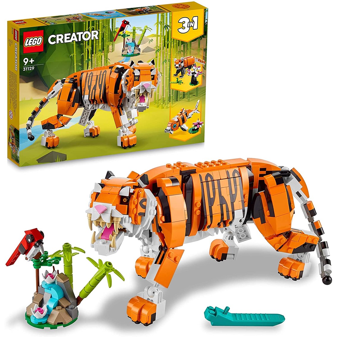 Lego creator tigre majestuoso