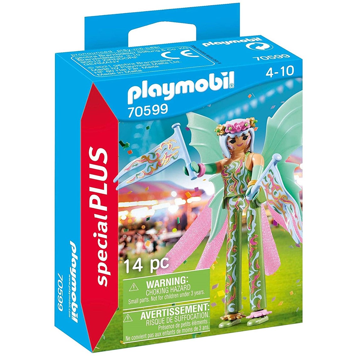 Playmobil hada con zancos