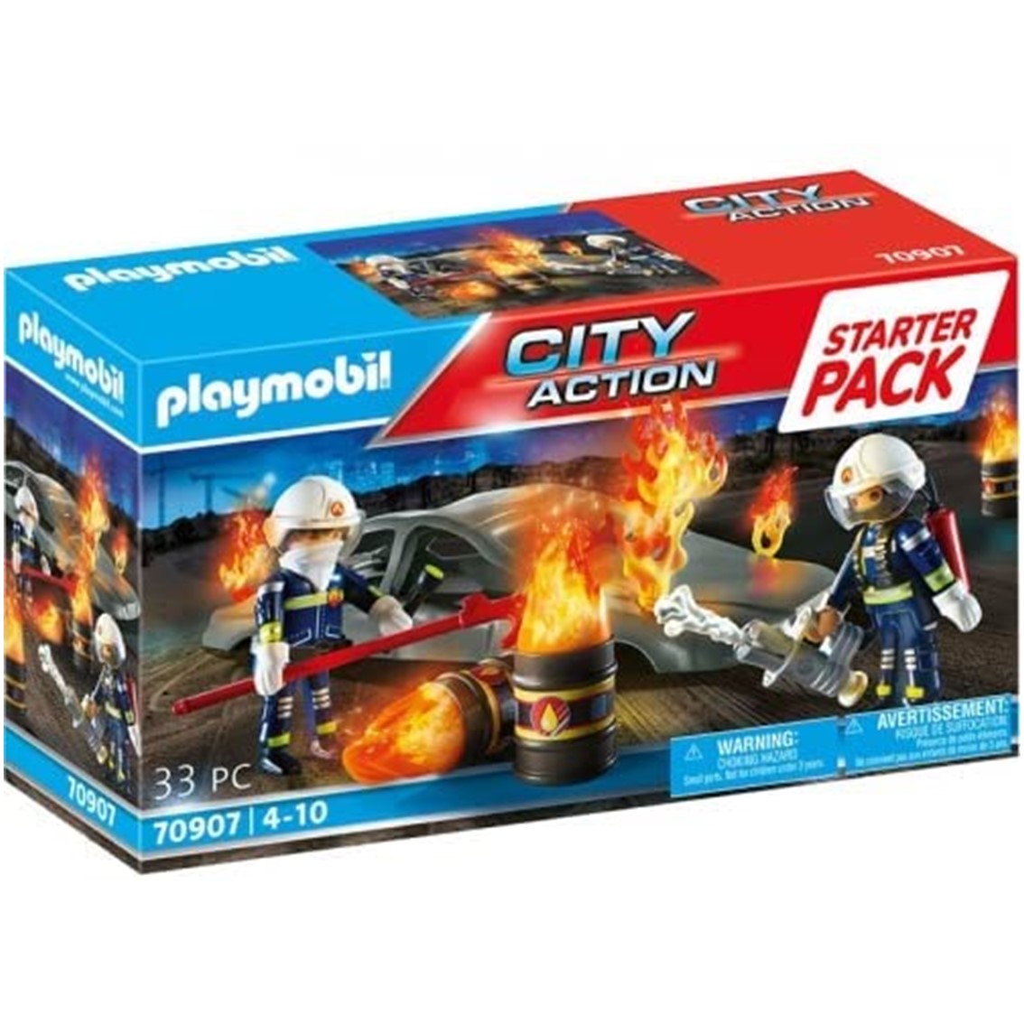 Playmobil starter pack simulaco incendio