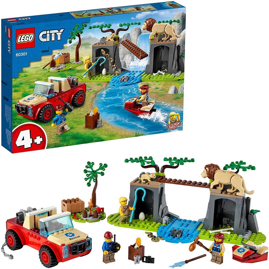 Lego city rescate la fauna salvaje: