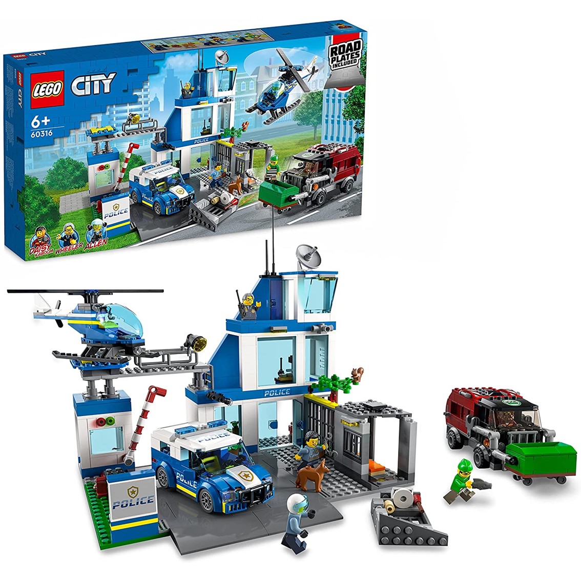 Lego city comisaria policia