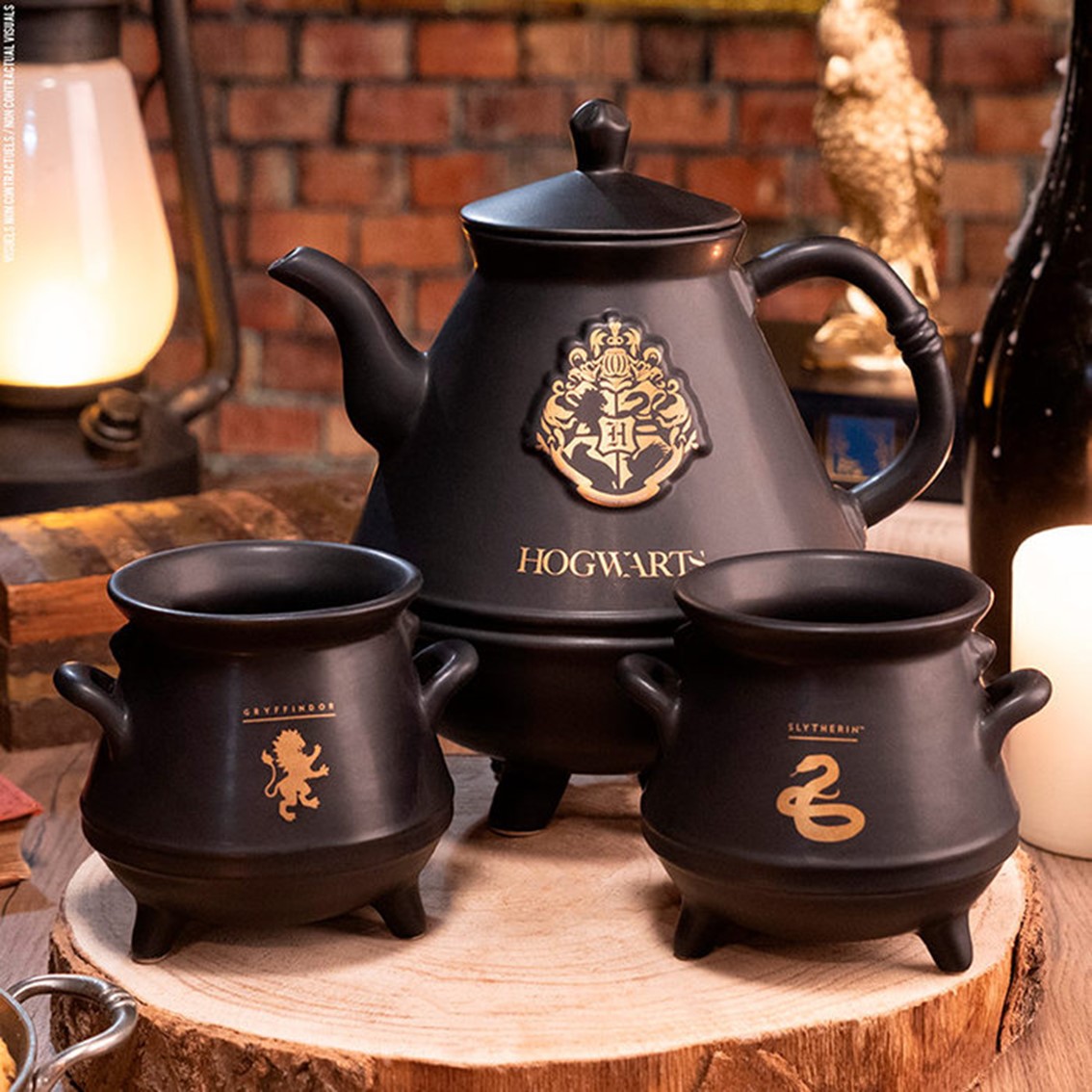 Set tetera y tazas harry potter