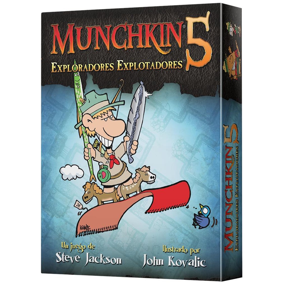 Juego mesa munchkin 5: exploradores pegi