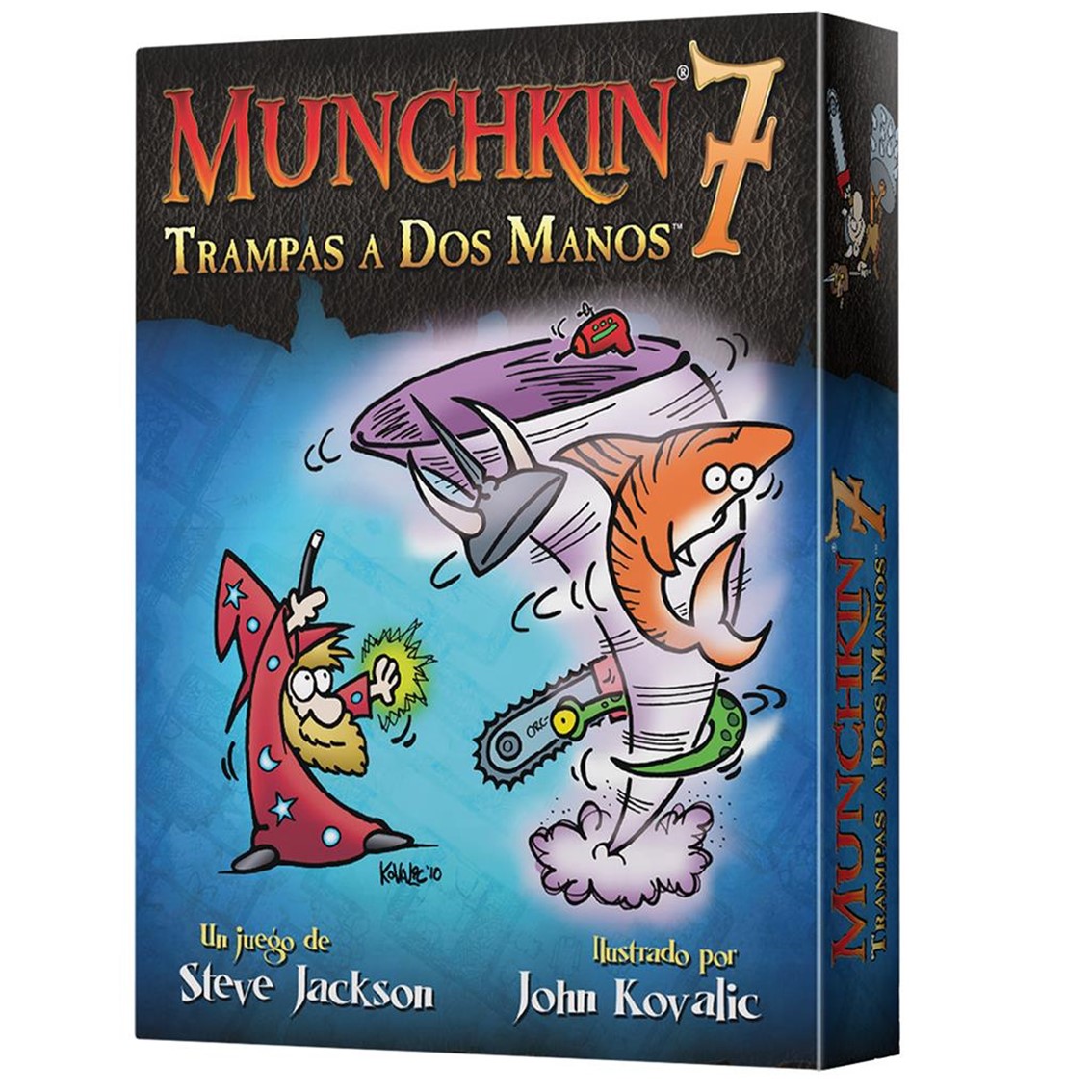 Juego mesa munchkin 7: trampas a