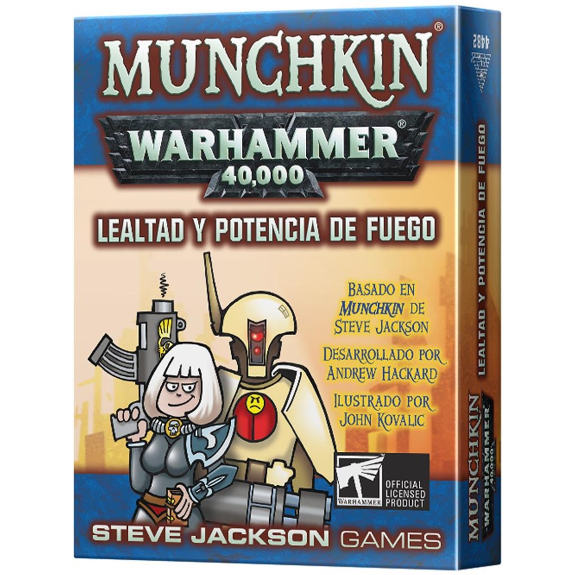 Juego mesa munchkin warhammer lealtad y