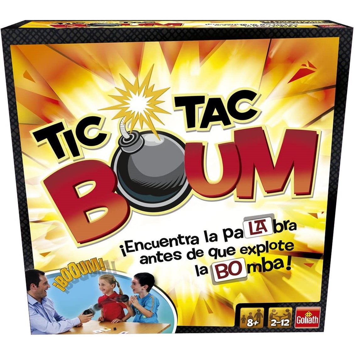 Juego mesa tic tac boum pegi