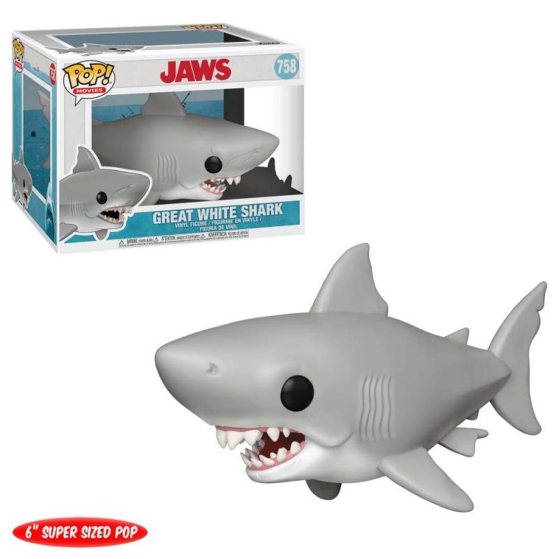 Funko pop cine tiburon tiburon 6pulgadas