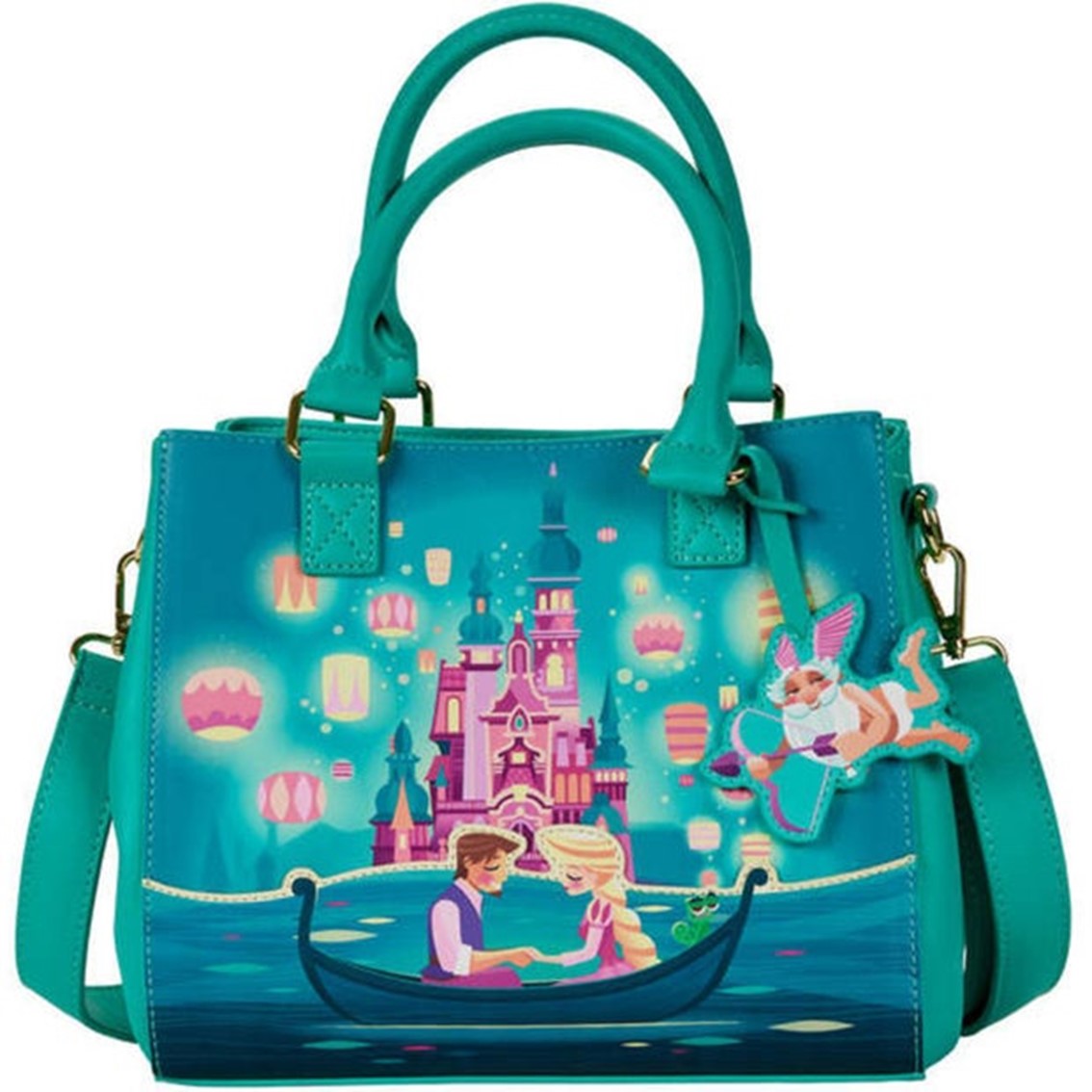 Bolso loungefly disney castillo princesas enrredados