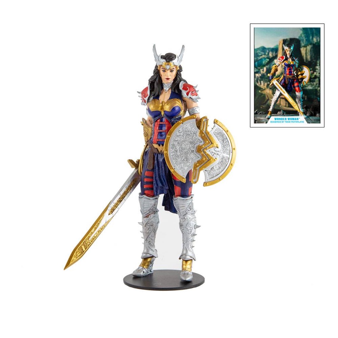 Figura mcfarlane toys dc multiverse wonder