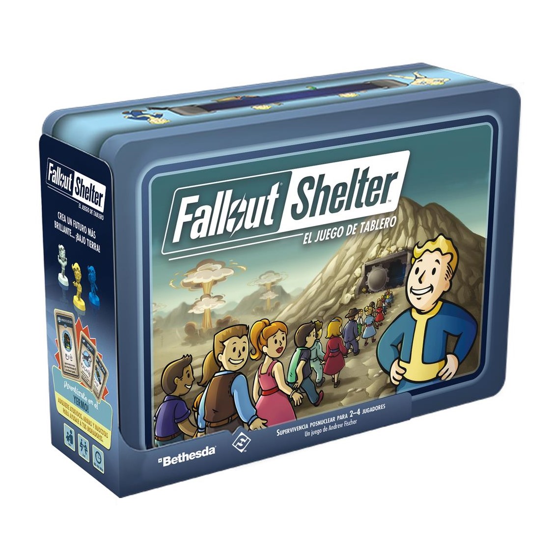 Juego mesa fallout shelter pegi