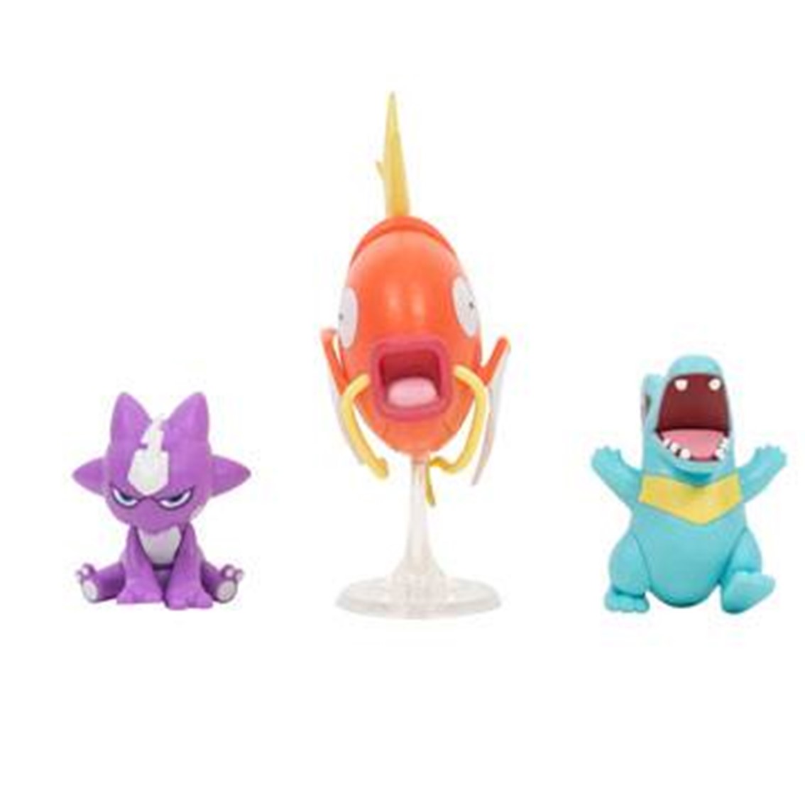 Pack 3 figuras jazwares pokemon batalla