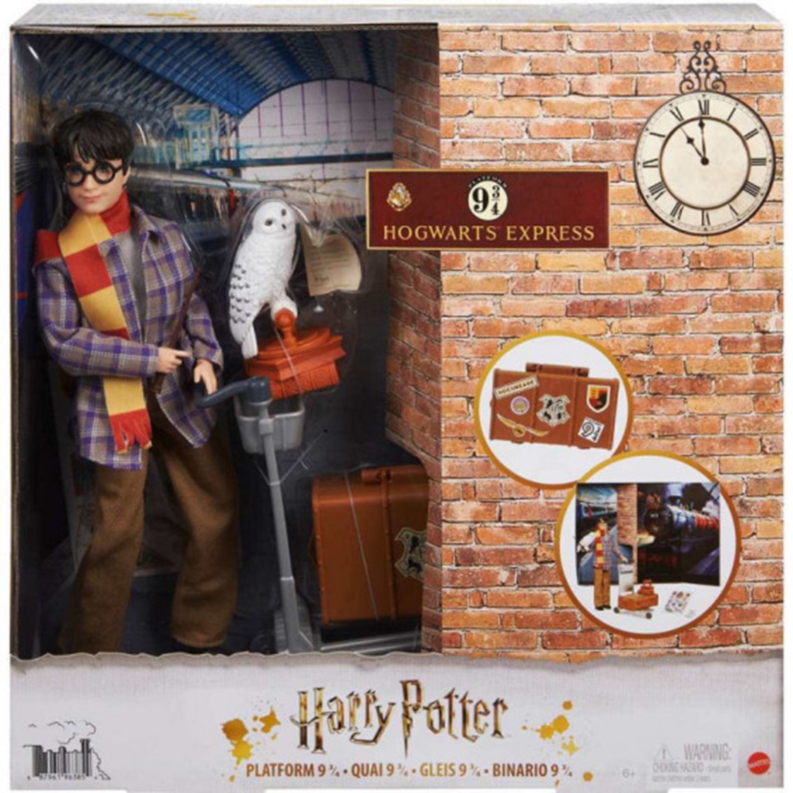 Figura mattel harry potter en el