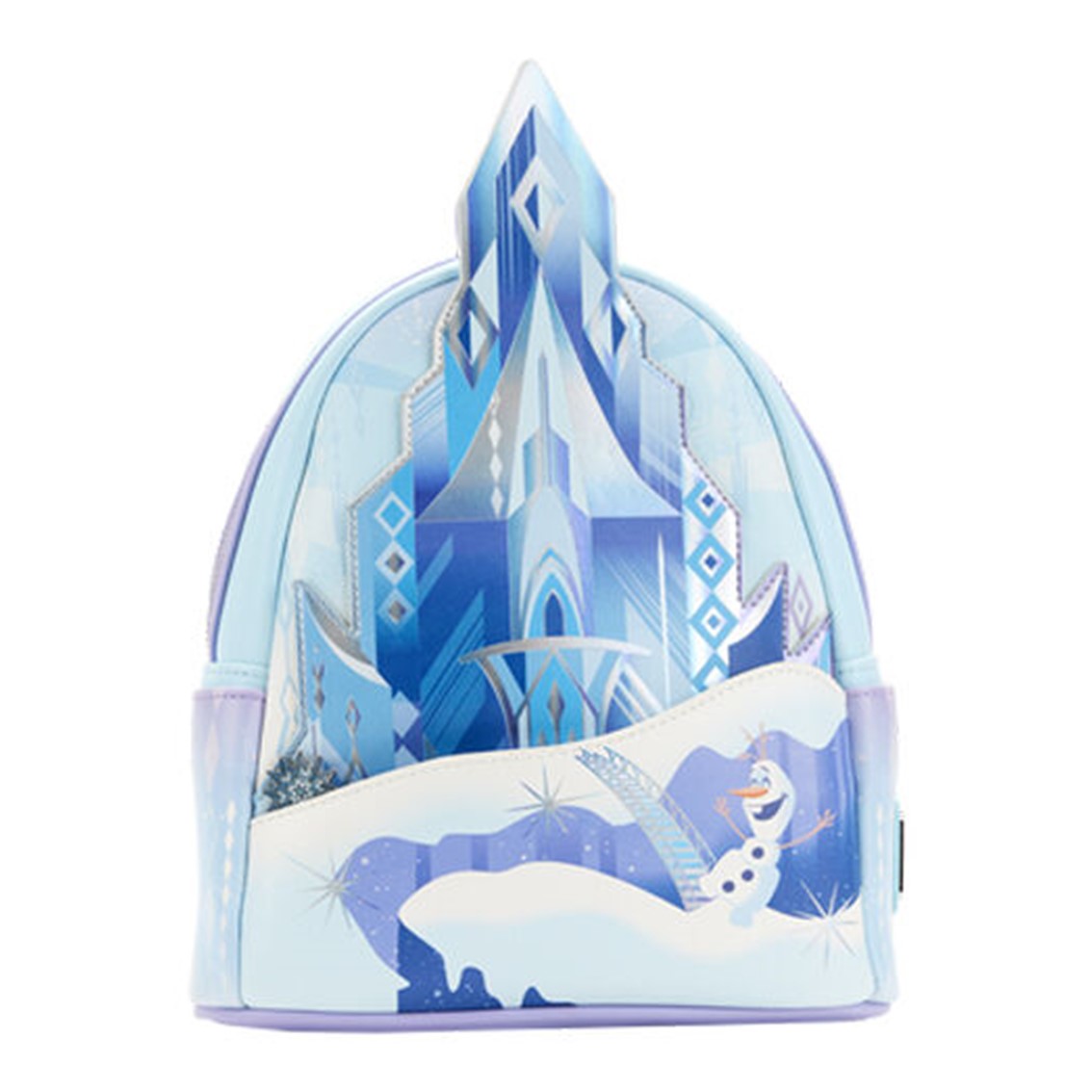 Mini mochila loungefly disney frozen castillo