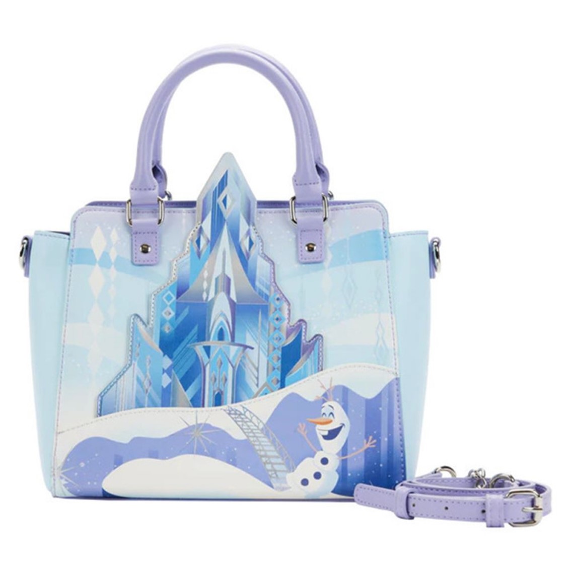 Bolso loungefly disney frozen castillo elsa