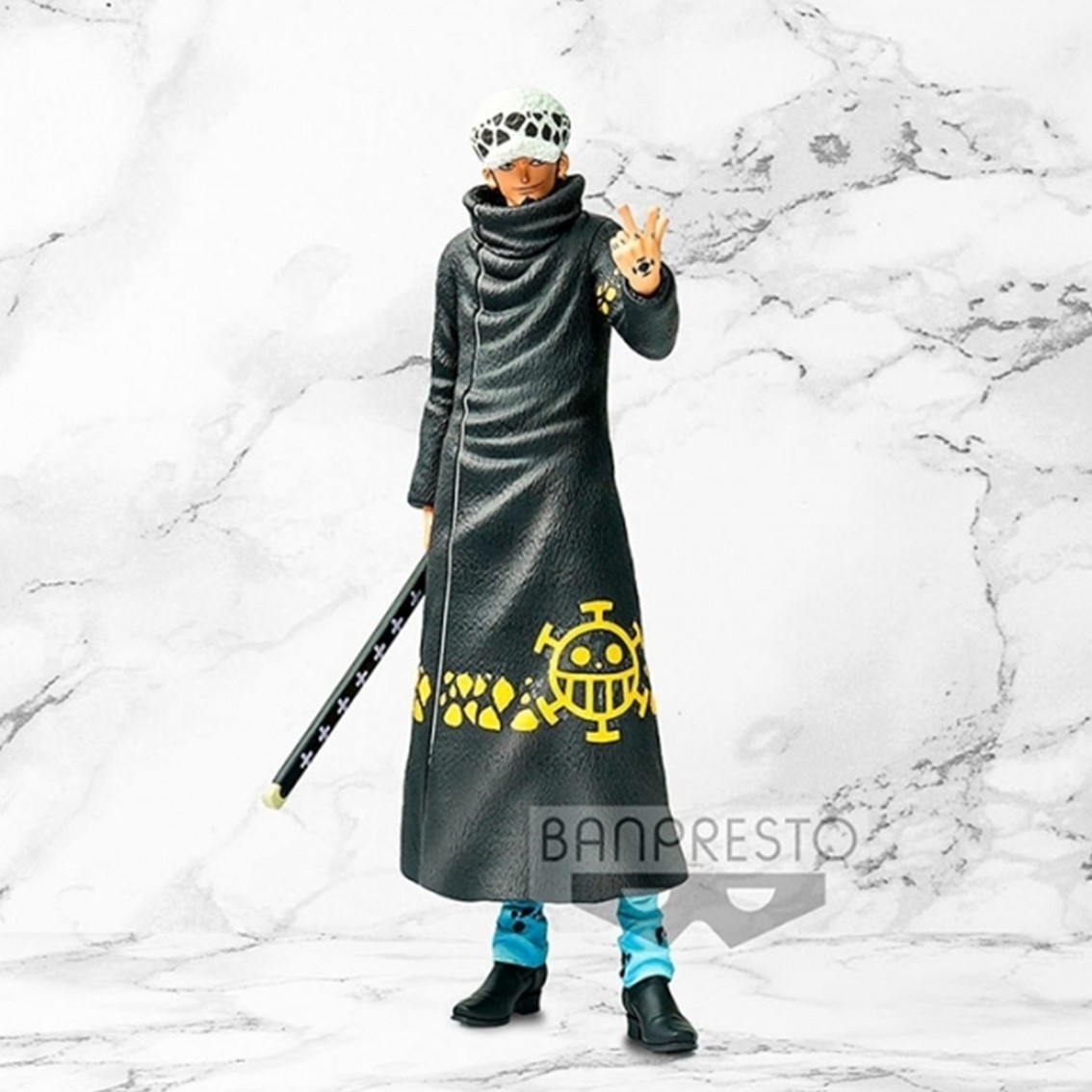 Figura banpresto one piece grandista nero