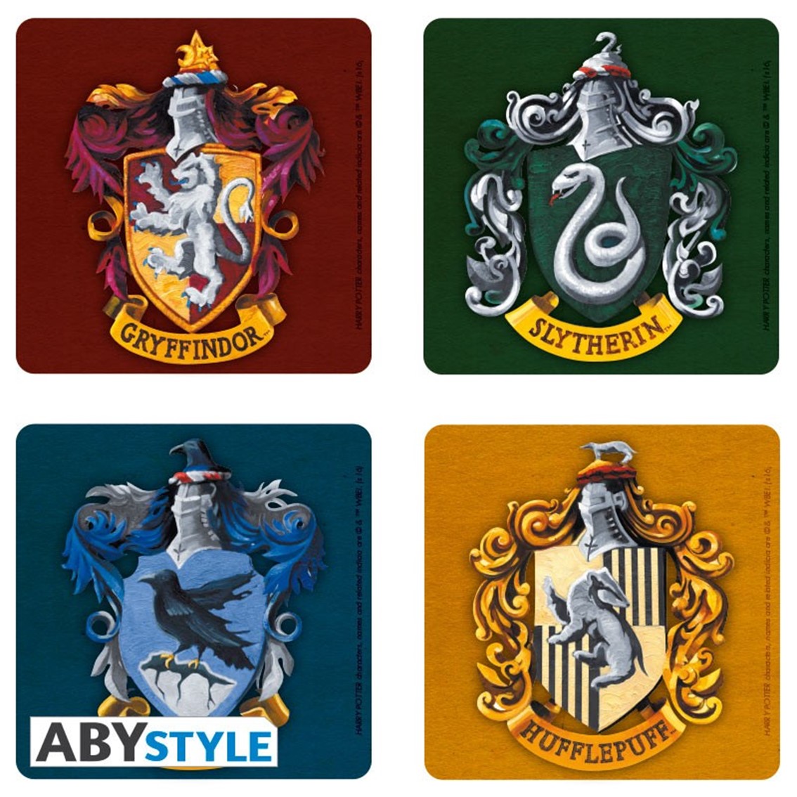 Set 4 posavasos harry potter -