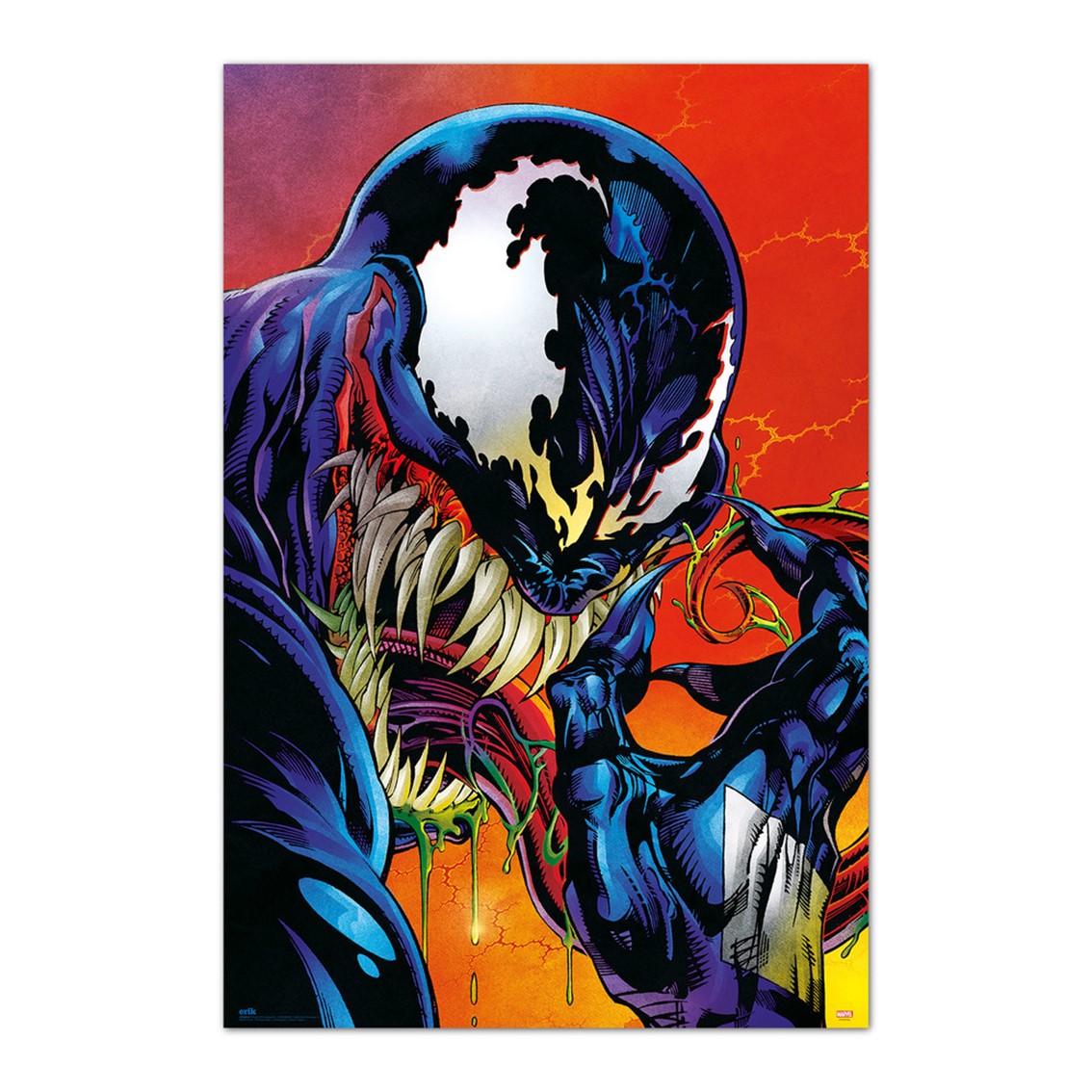 Poster marvel venom portada comic