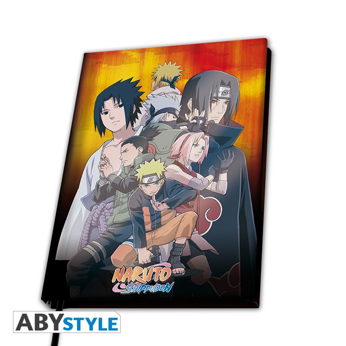 Cuaderno notas abystyle naruto shippuden konoha