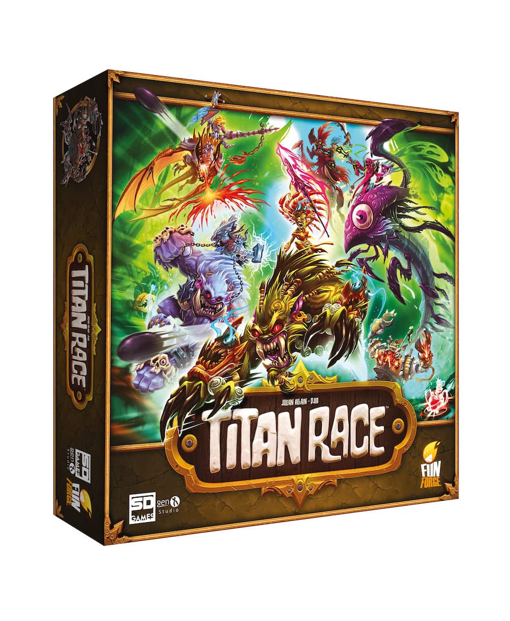 Juego mesa titan race pegi 8