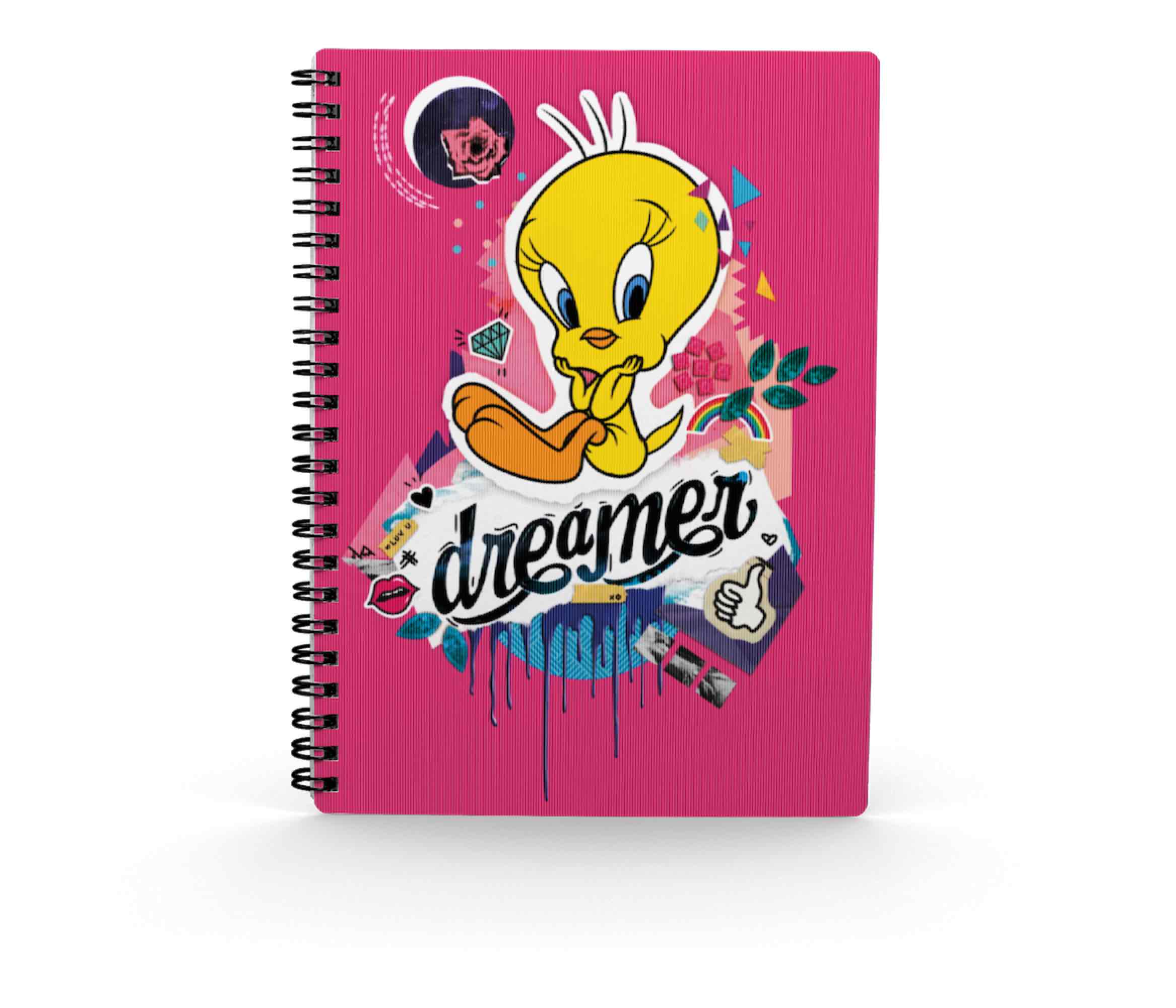 Libreta efecto 3d sd toys looney