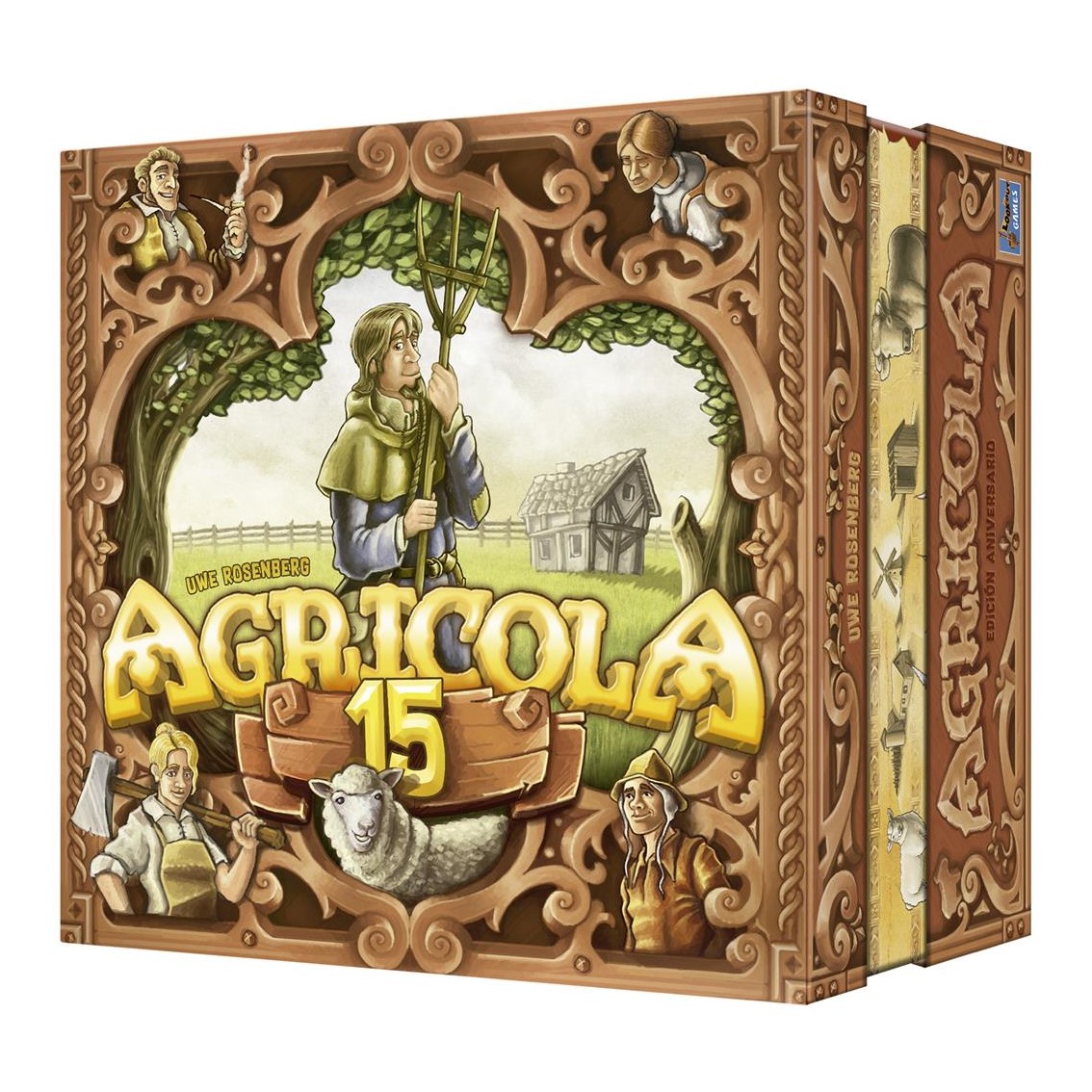 Juego mesa agricola 15 aniversario pegi