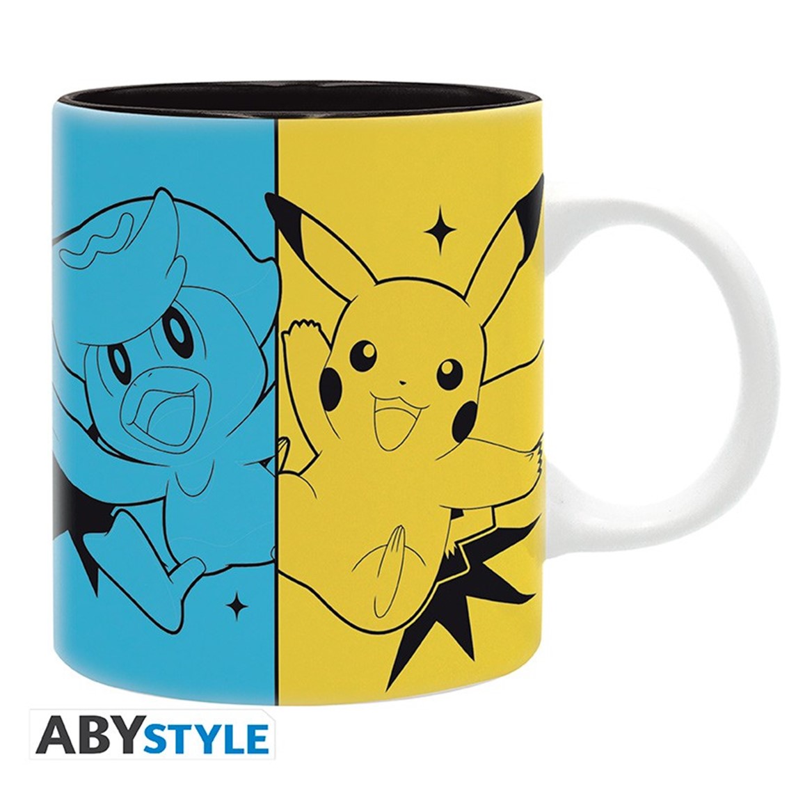 Taza abystyle pokemon -  iniciales escarlata