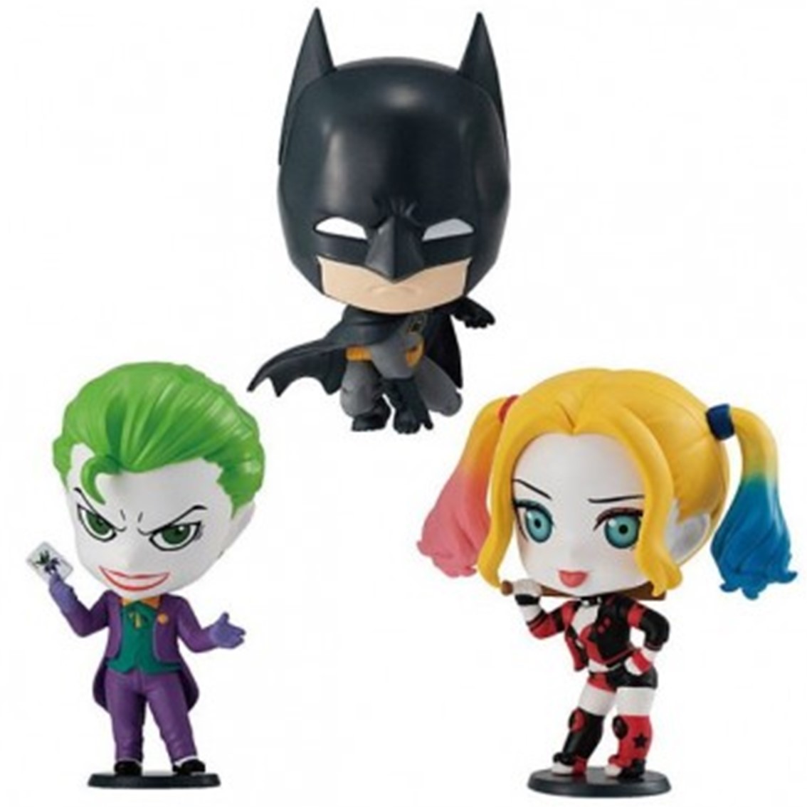 Set bolas gashapon bandai batman capchara