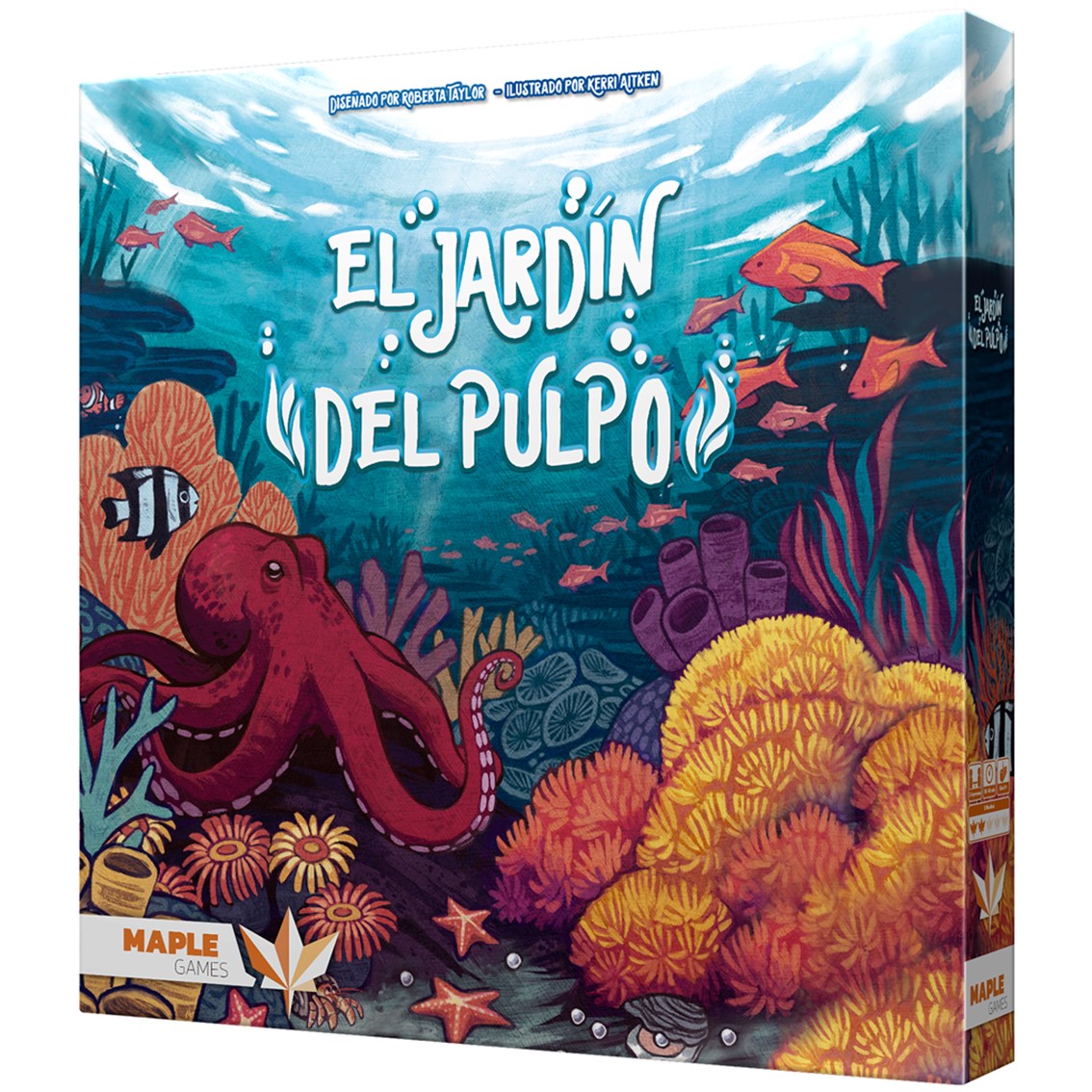 Juego mesa el jardin del pulpo