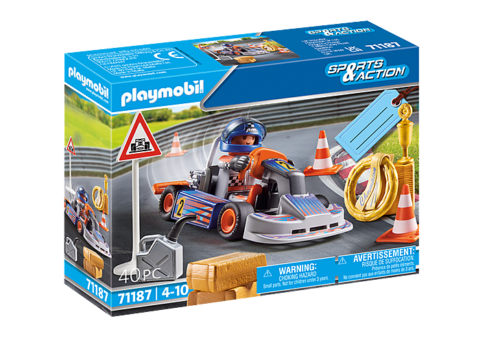 Playmobil sports & action kart carreras