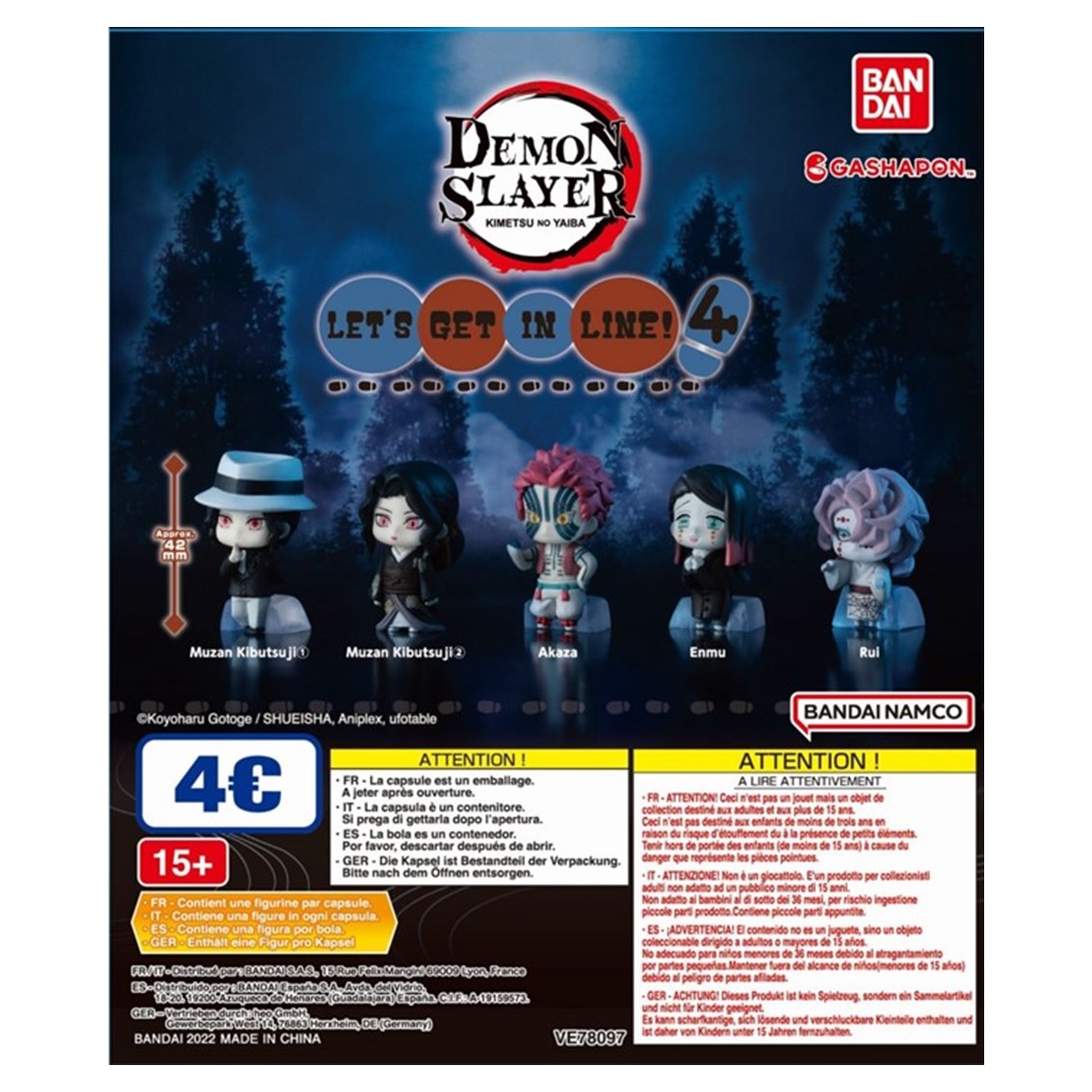 Set gashapon figuras bandai lote 30