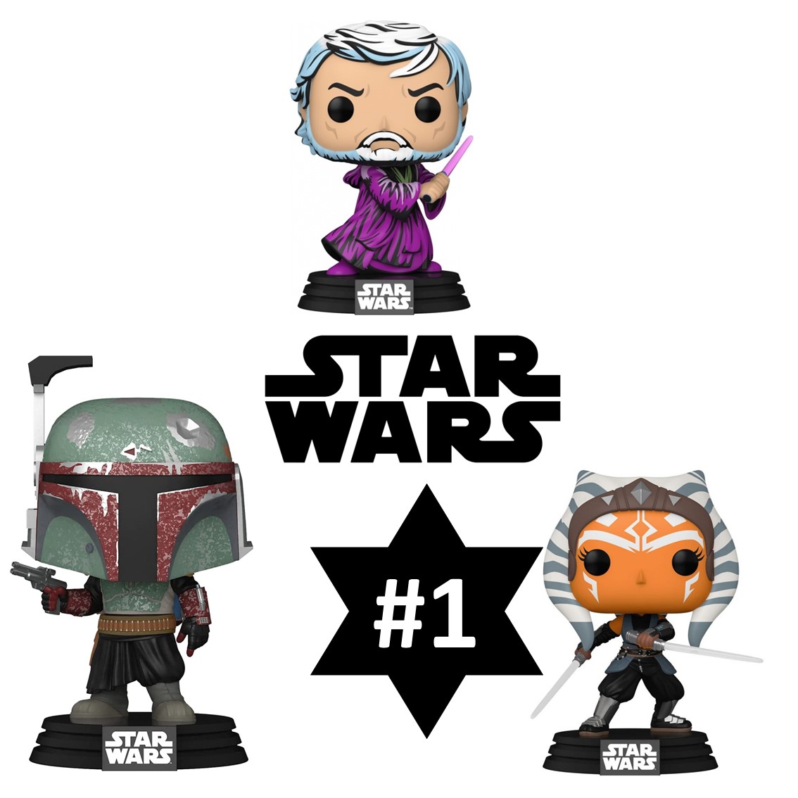 Pack star wars funko exclusivo +