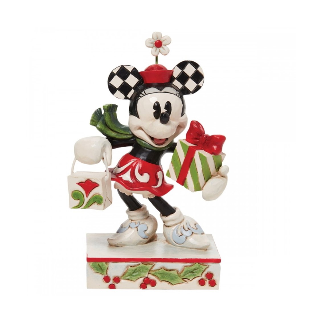 Figura enesco disney minnie regalos navidad