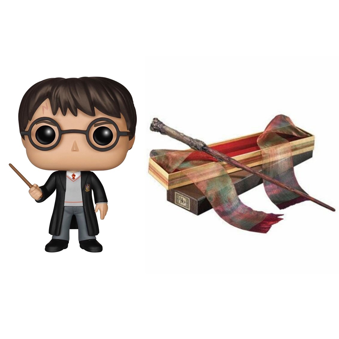 Pack funko + varita harry potter