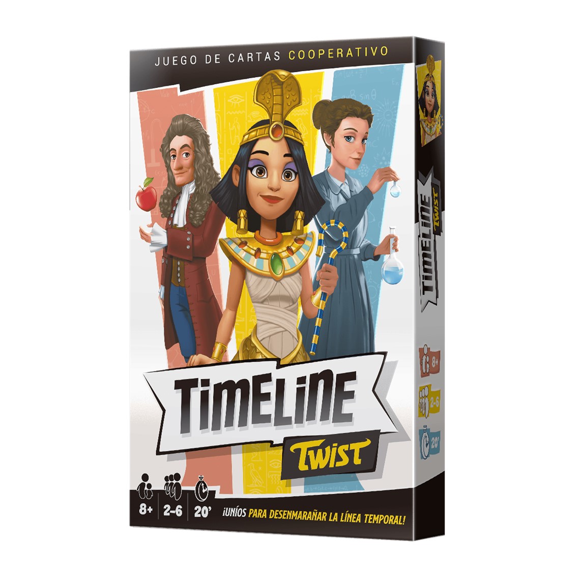 Juego mesa timeline twist edad recomendada