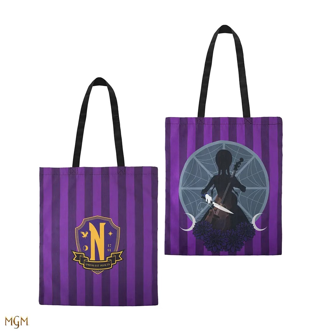 Tote bag cinereplicas wednesday addams miercoles